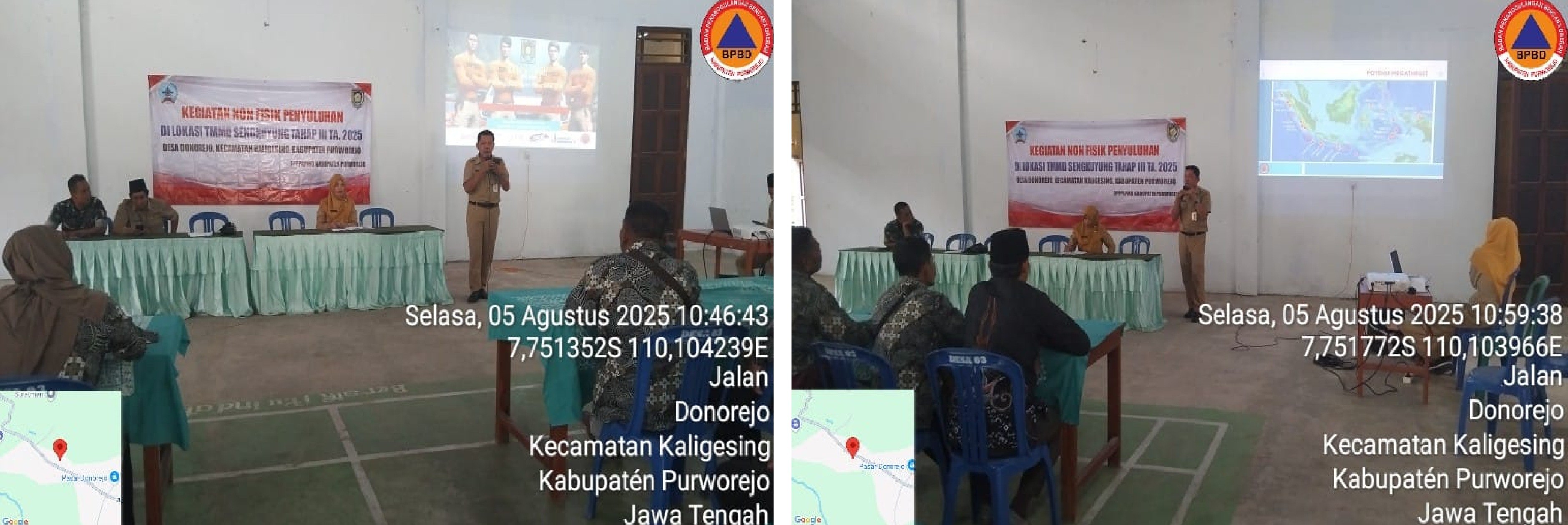 BPBD MELAKSANAKAN KEGIATAN NON FISIK TMMD SENGKUYUNG TAHAP III TAHUN 2025