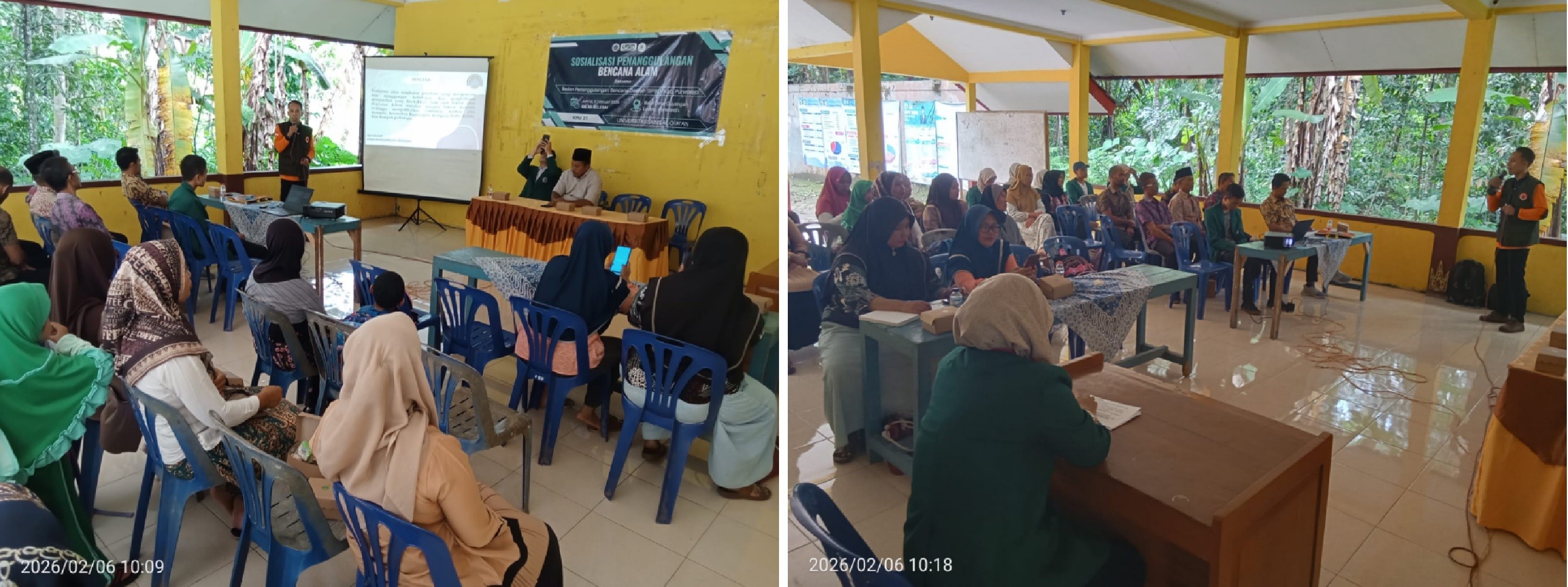 TINGKATKAN KESIAPSIAGAAN, BPBD GELAR SOSIALISASI MITIGASI BENCANA DI DESA GUYANGAN