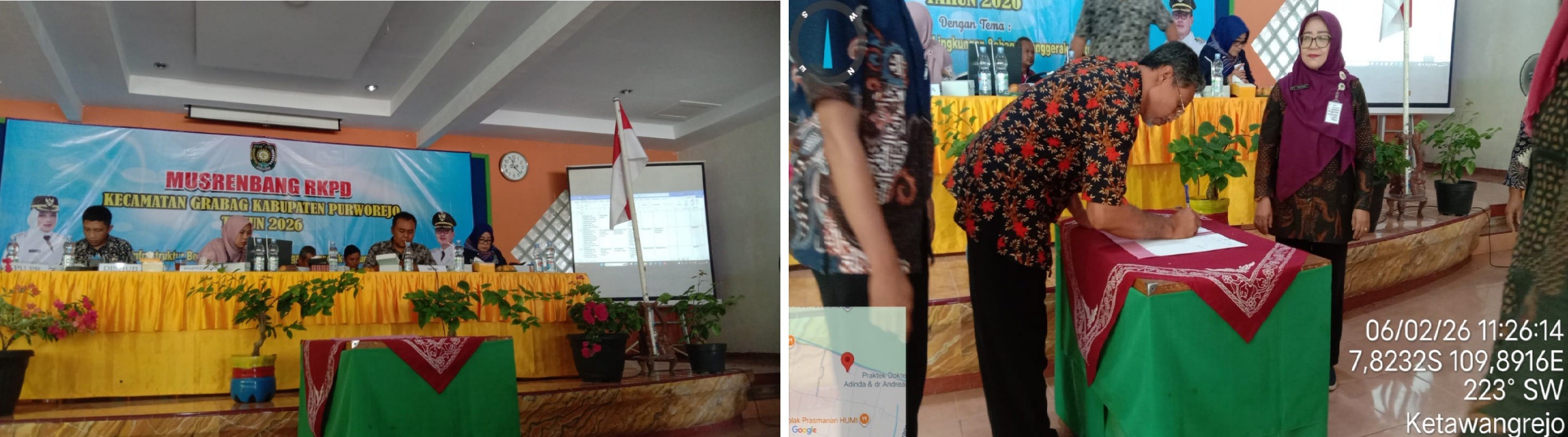 BPBD HADIRI MUSRENBANG KECAMATAN GRABAG TAHUN 2026