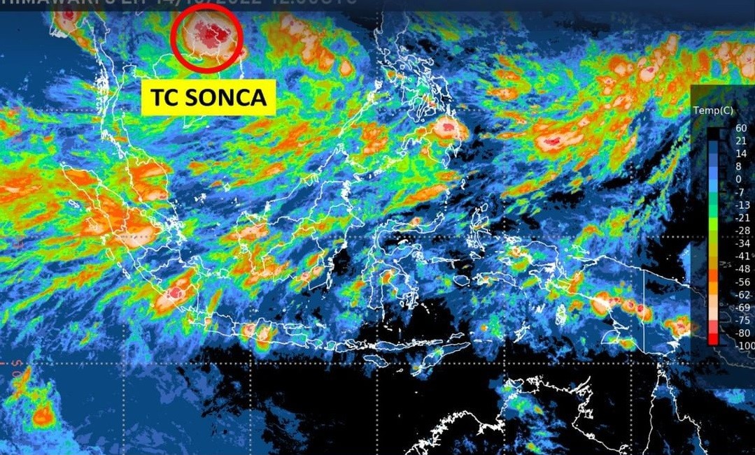 POTENSI CUACA EKSTREM DI JAWA TENGAH HINGGA 21 OKTOBER 2022 AKIBAT SIKLON SONCA