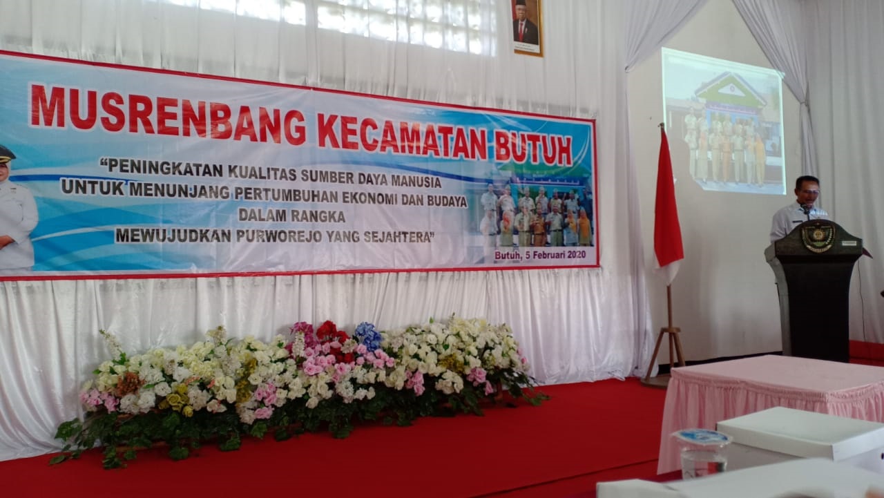 Musrenbang Kecamatan Butuh