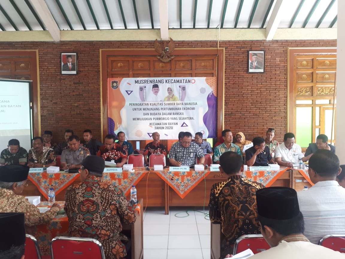 Musrenbang Kecamatan Bayan