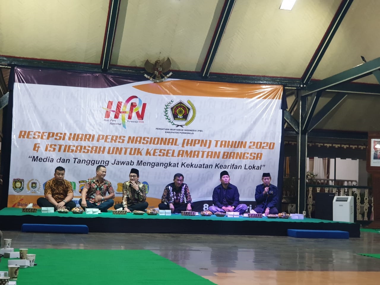 Resepsi Hari Pers Nasional Tahun 2020 & Istighosah untuk Keselamatan Bangsa