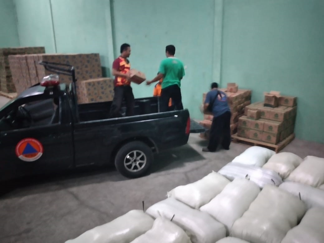 Giat gudang logistik dalam percepatan penanganan Covid-19